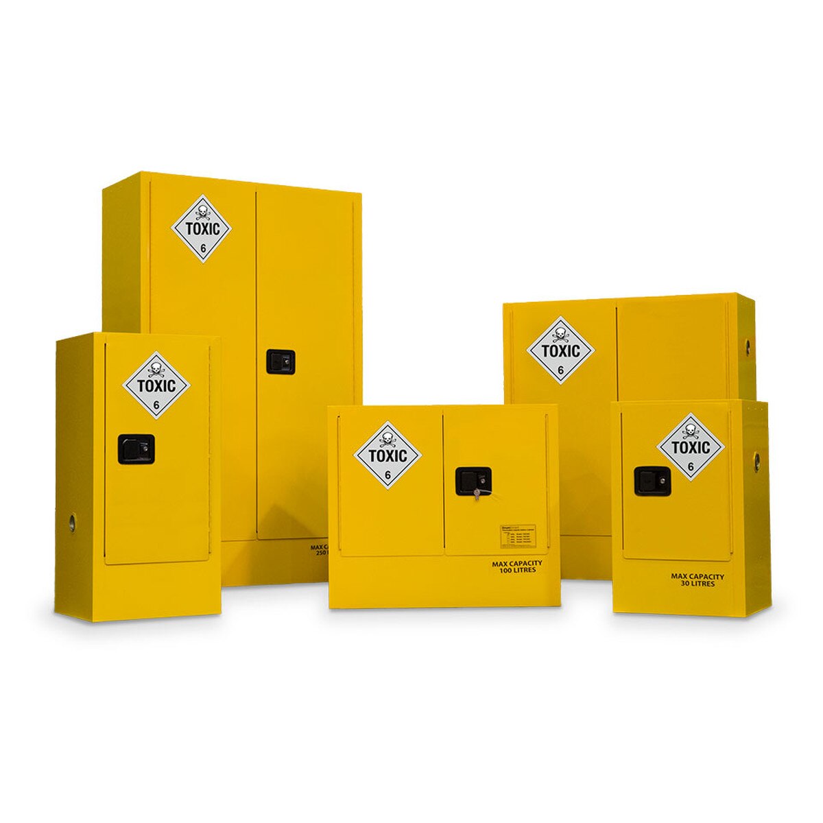 TSC60 | Toxic Storage Cabinet 60L | Toxic substance storage | safety cabinet | safe storage | class 6 | Ecospill Brisbane Sydney Melbourne Perth Adelaide North Queensland | ACT | Australia | best dan